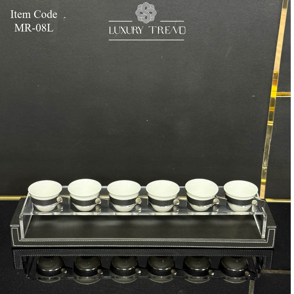 حامل فناجين جلد