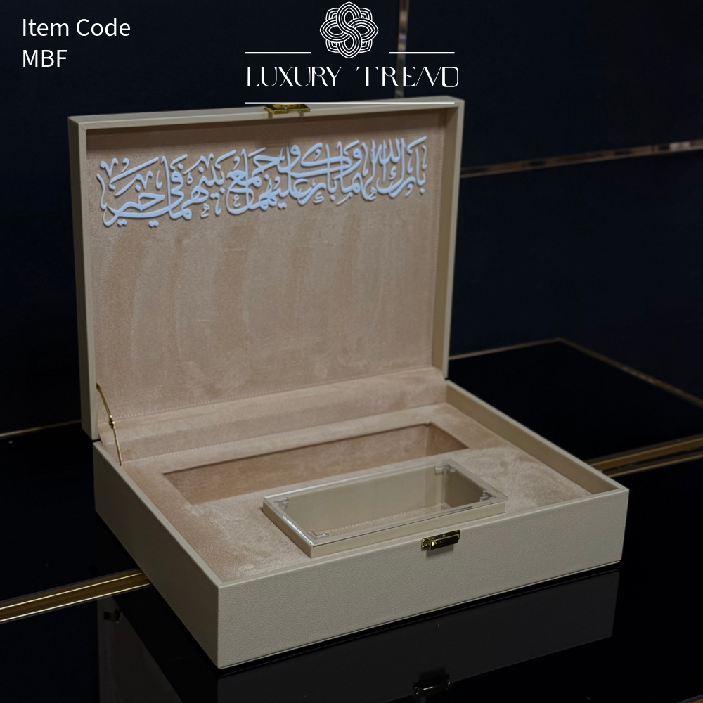 بوكس المهر مع فتحة للورد
