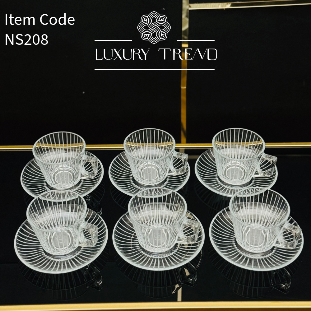 طقم كاسات كرك تركي NS208