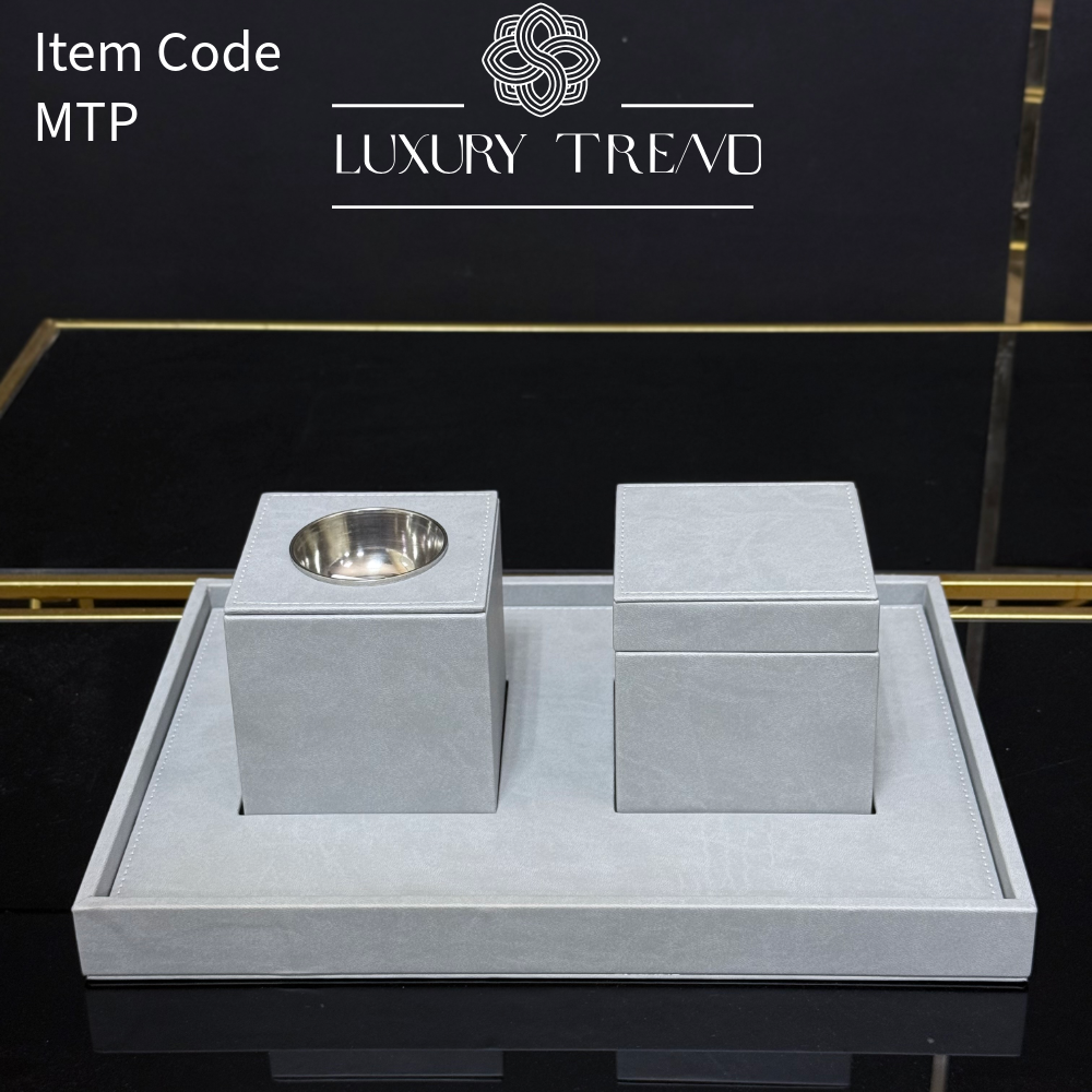 صينية مدخن وبوكس دخون شكل مربع