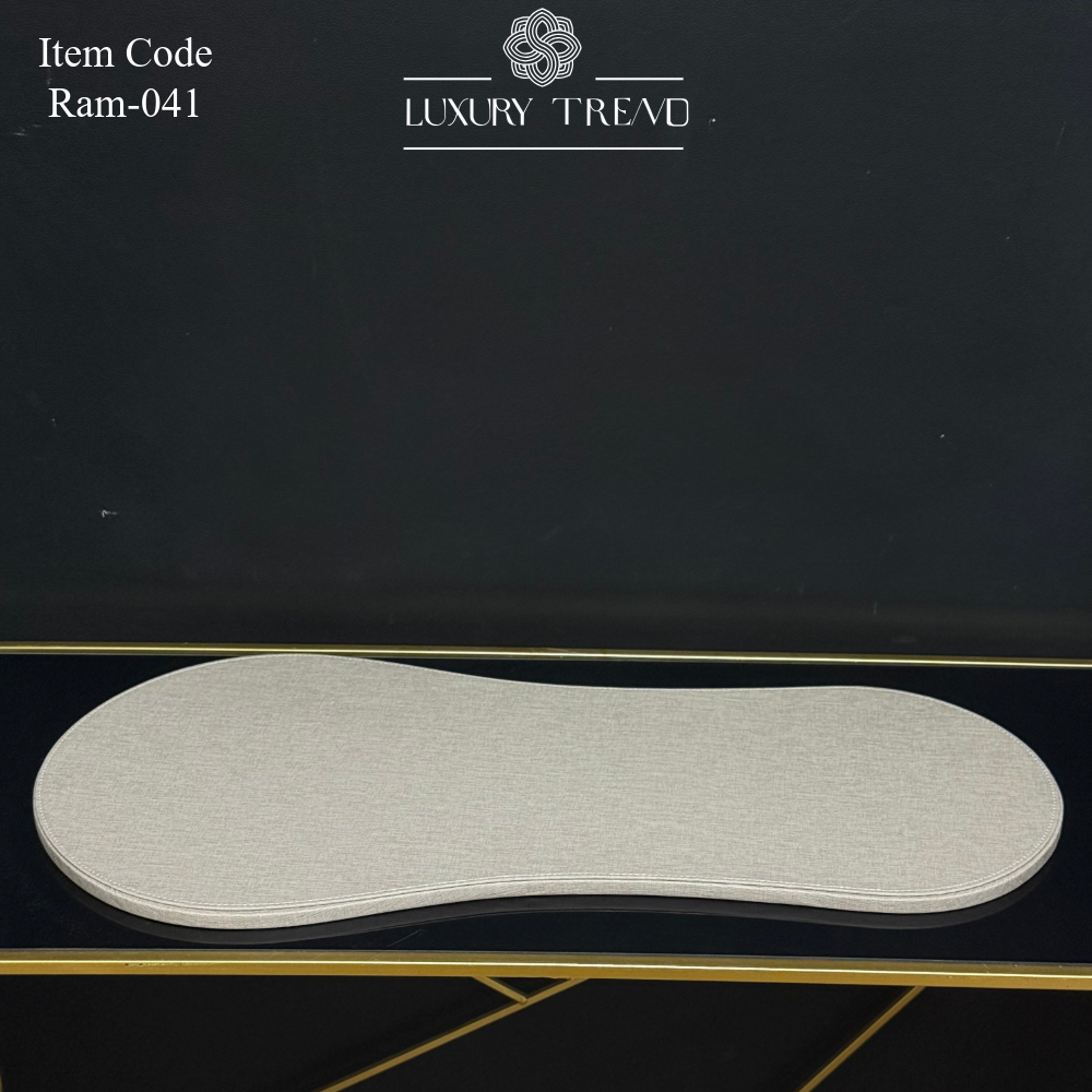 صينية ضيافة جلد بشكل مميز