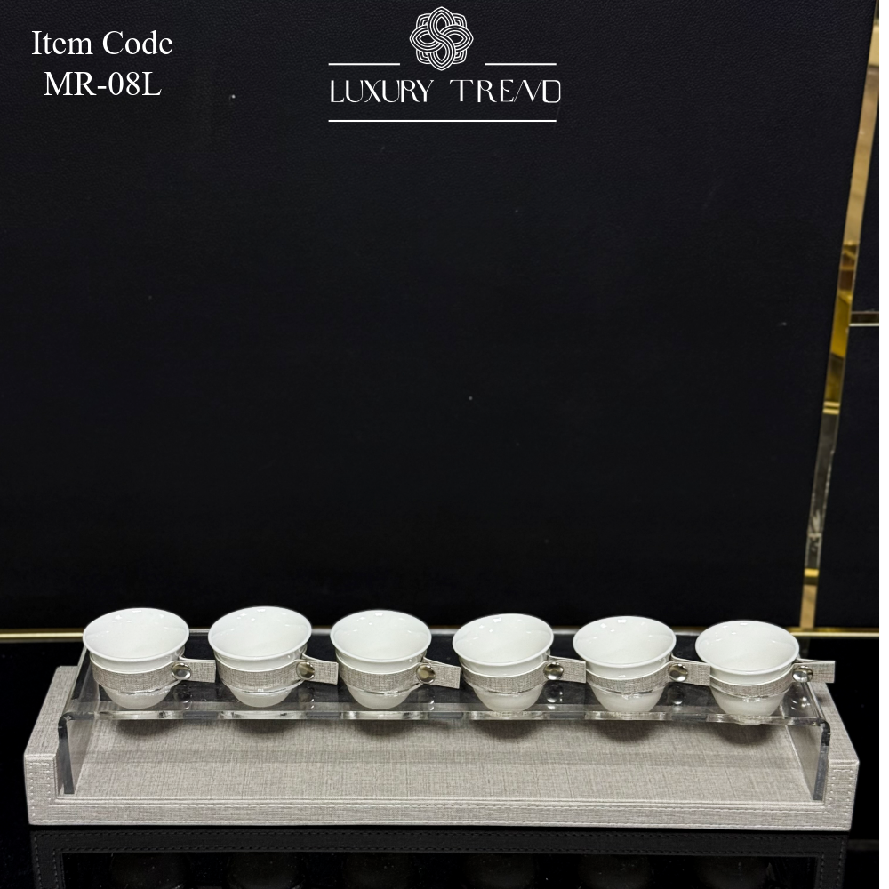 حامل فناجين جلد