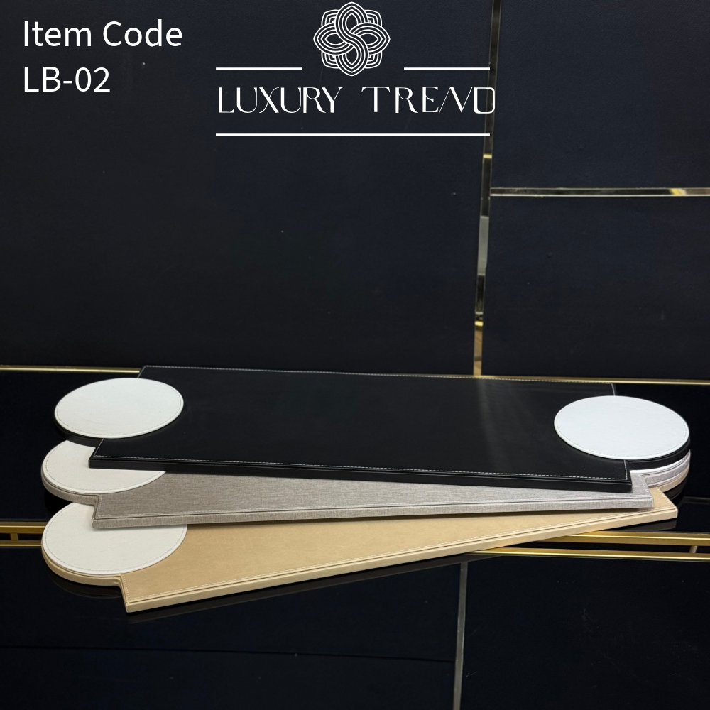 صينية تقديم جلد