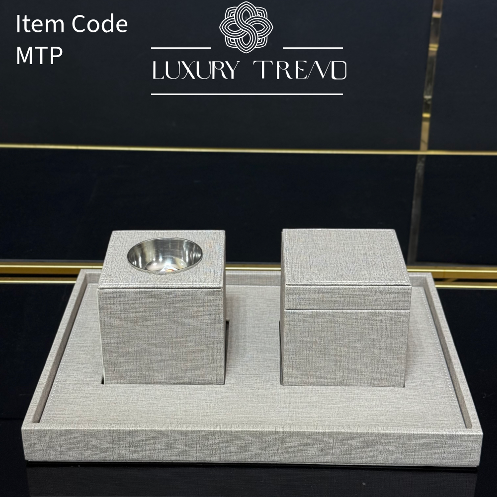 صينية مدخن وبوكس دخون شكل مربع