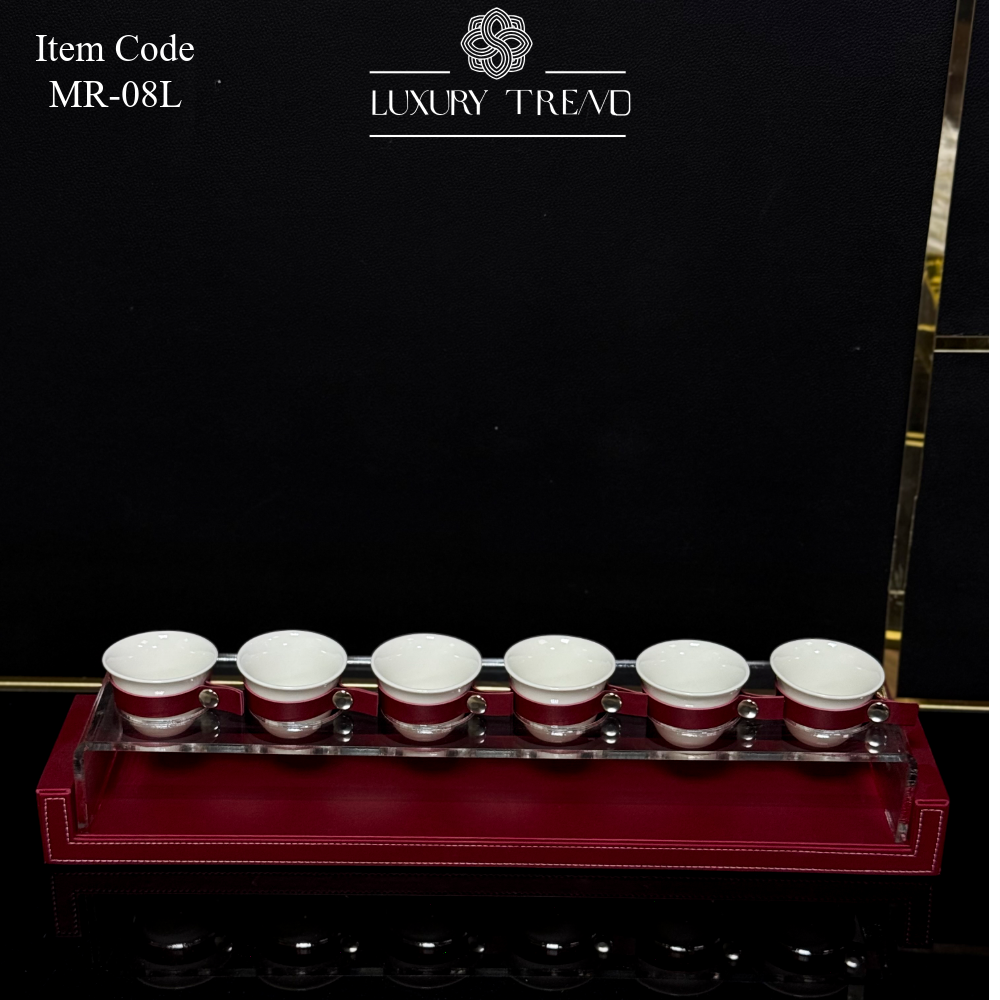 حامل فناجين جلد