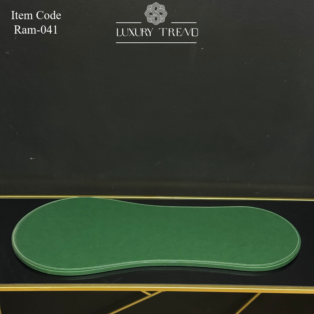 صينية ضيافة جلد بشكل مميز